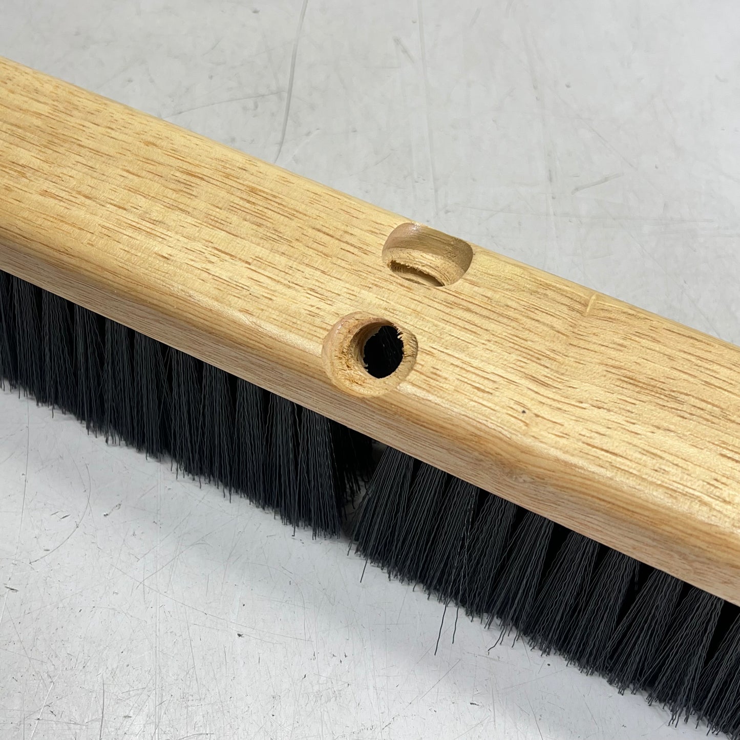 MALISH  Poly Medium Floor Sweep Head (handle Not Included) 24"x3" Black 12424