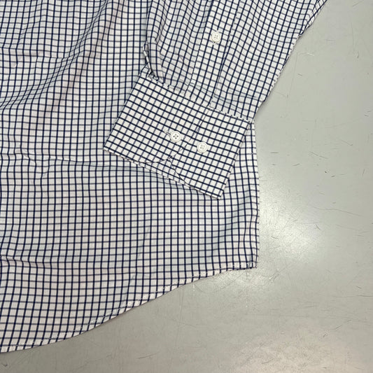 PETER MILLER Hanford Performance Twill Sport Shirt Men's Sz M Classic Navy