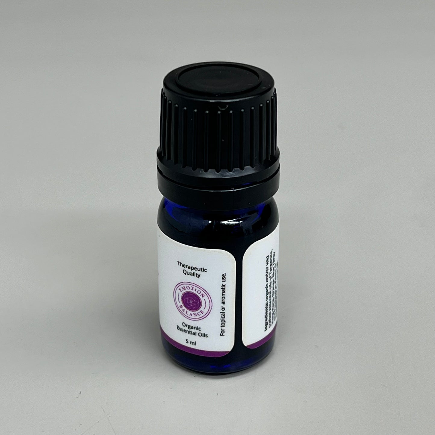 VIBRANT BLUE OILS Therapeutic Emotional Balance Calm Organic Essential Oil 5 mL