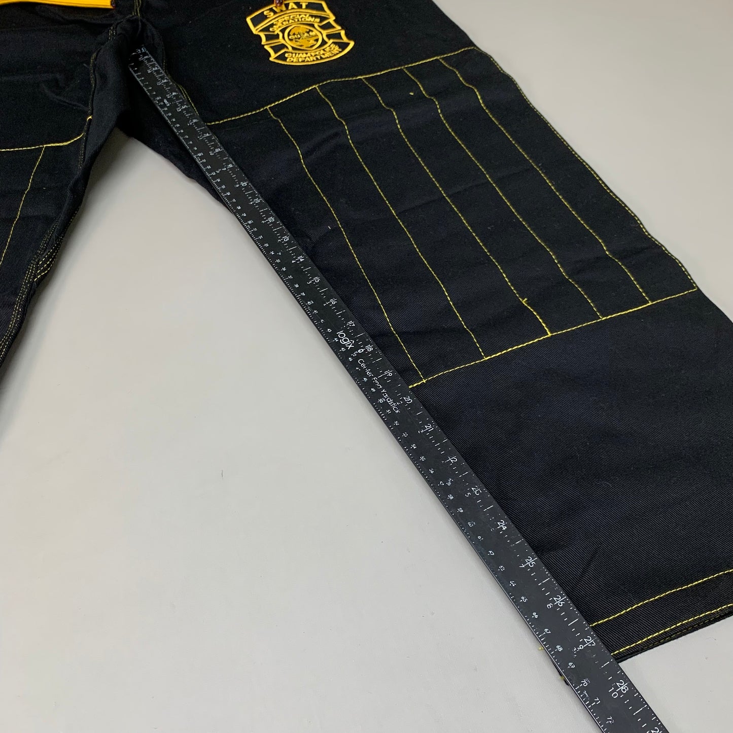 BTLGRNDS Martial Arts Jiu Jitsu Gi Uniform Adult Size Black/Yellow