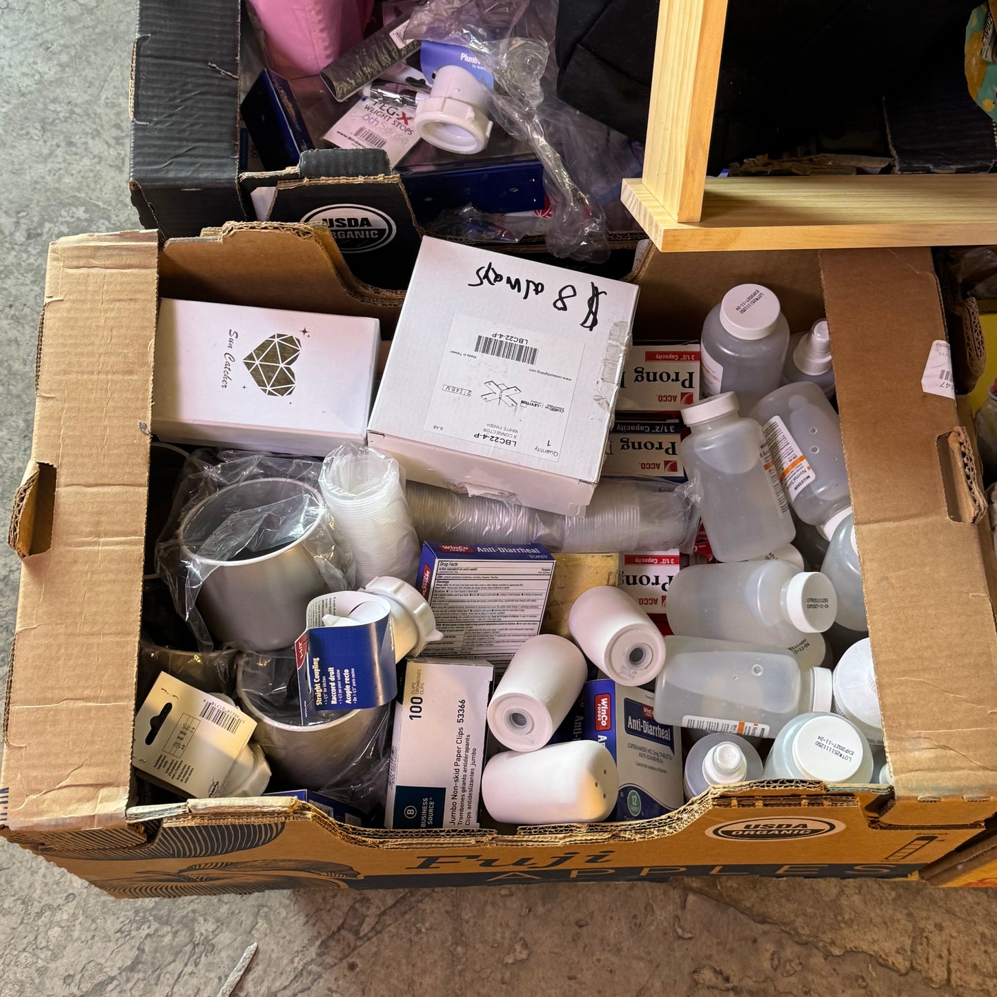 ZA@ Pallet of MIXED Food, Clothing, Baby Cereal, Diaper Cream, Shoe Covers, Etc... (AS-IS)