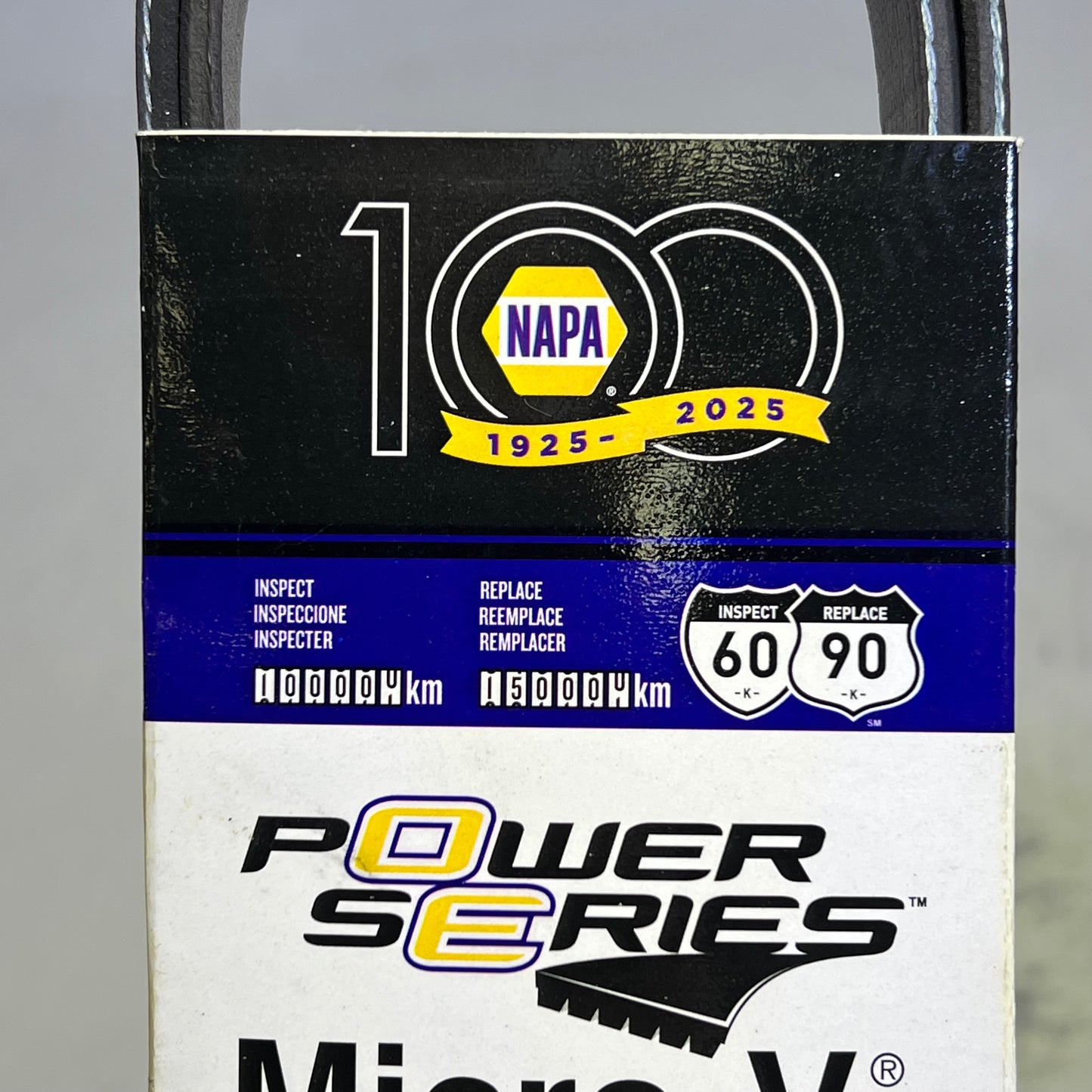 NAPA Automotive V-Ribbed Belt For Ford & Toyota K06 13/16" x 46" Black 25060452