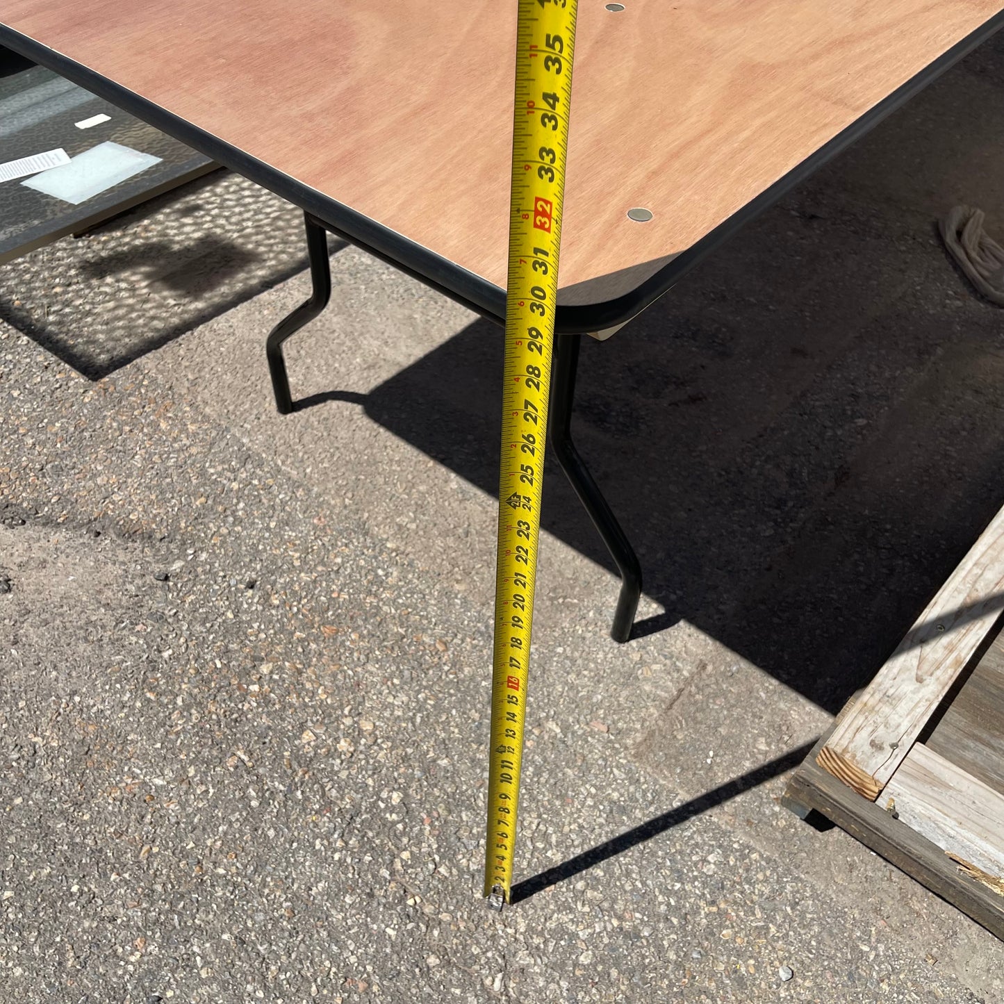 ZA@ Pallet of UBIQUE GROUP Folding Table 96”x36”x30” (AS-IS)