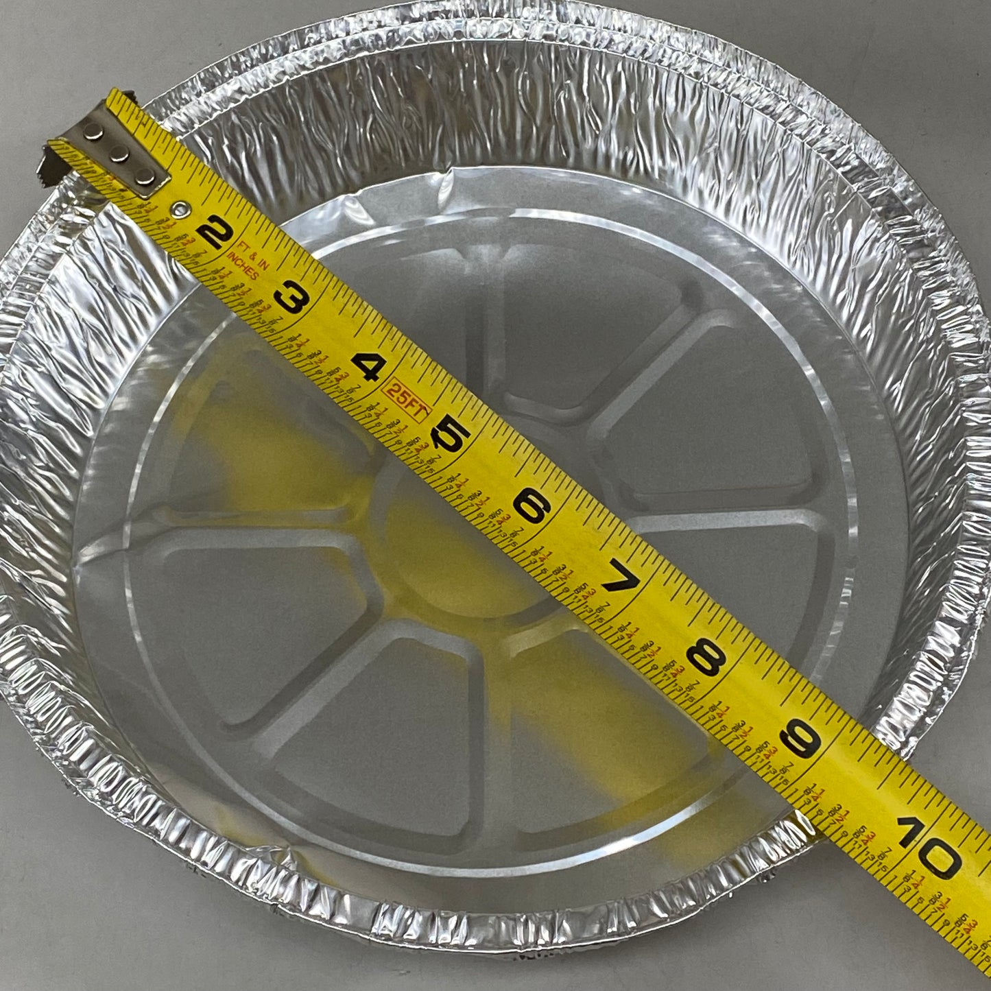 WESTERN PLASTICS (100 PACK) Aluminum Foil Baking Pan/ Container 9" Round 509-B