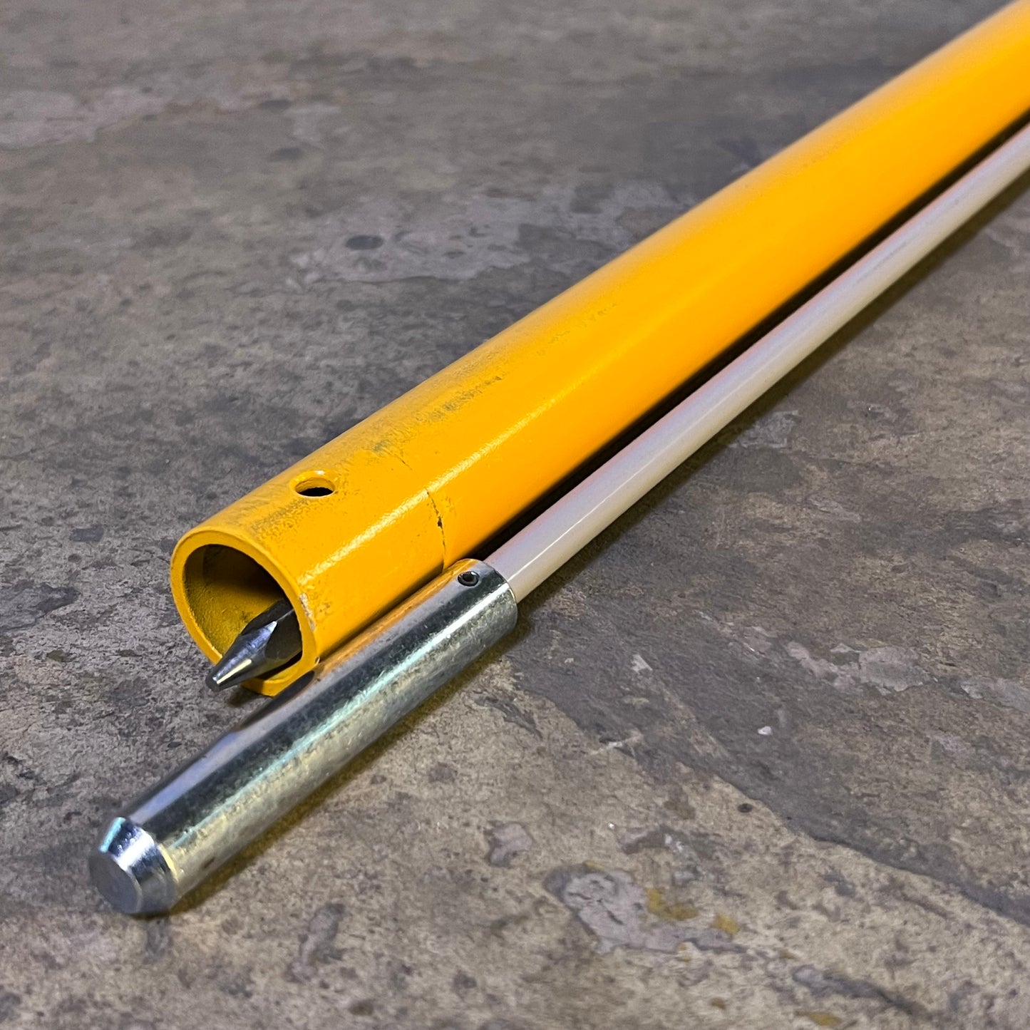 Omega Lift Handle 49.5"H x 10"W Yellow 23221C/23222C