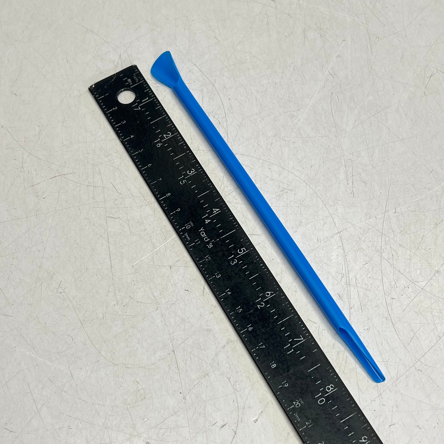 LEV GO (300 PACK) Smart Spatula Disposable Polypropylene Lab Spatula Blue 17211