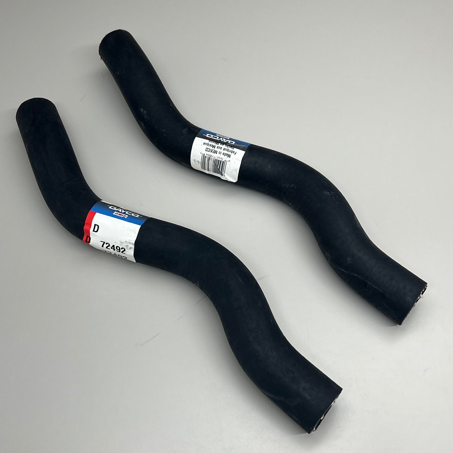 DAYCO (2 PACK) Molded Radiator Hose Trunk Height 14 1/2 in EPDM Material 72492