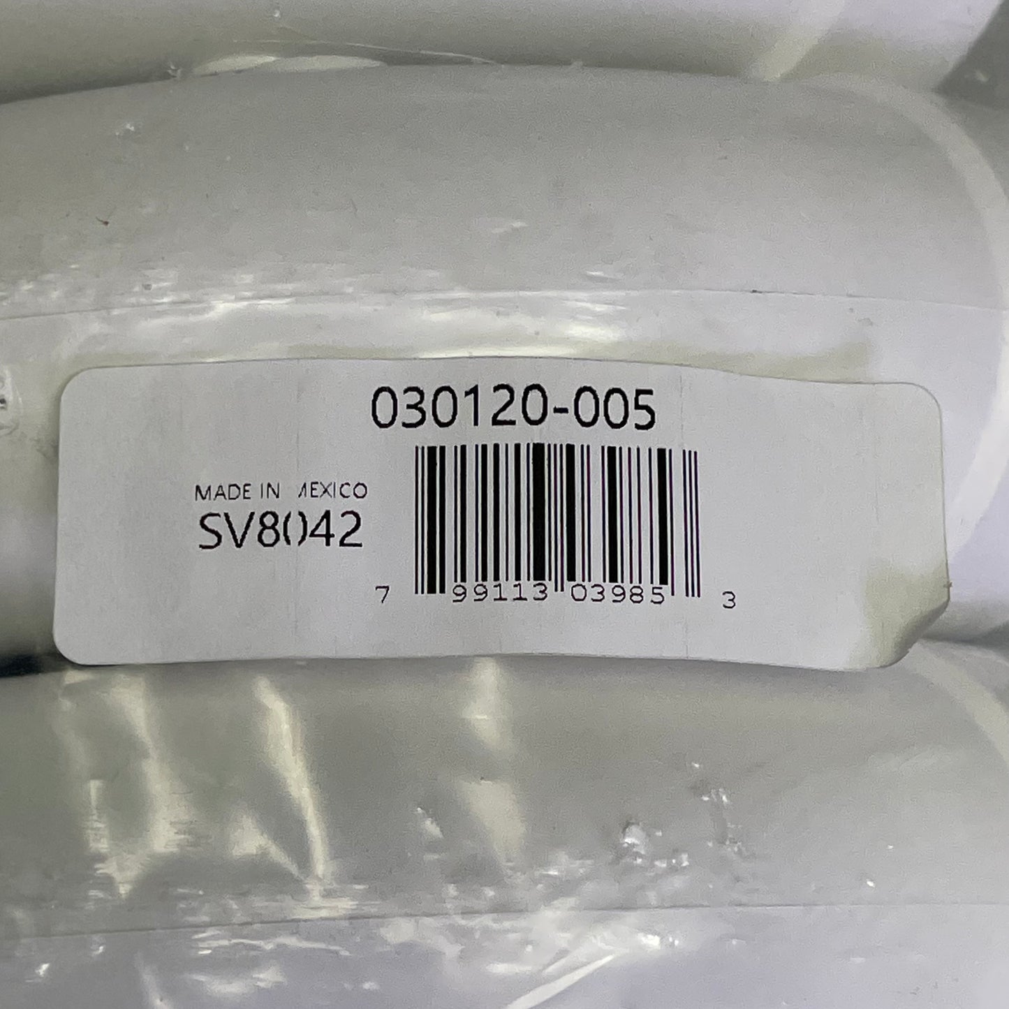 PLASTIFLEX (5 PACK) 90° Sweep Elbow 2” ID White Plastic 030120-005
