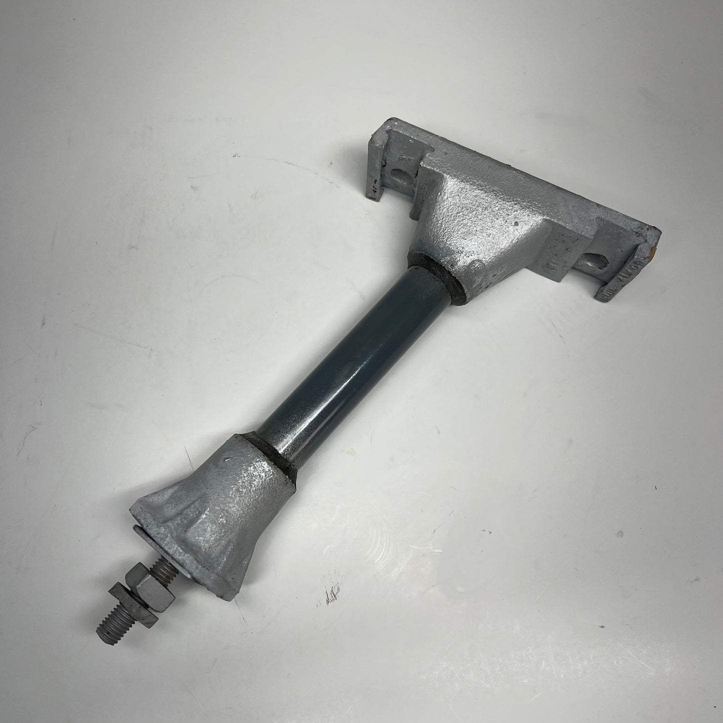 ALLIED BOLT  Fiberglass Communication Standoff Bracket Poleline 12" Silver 4869