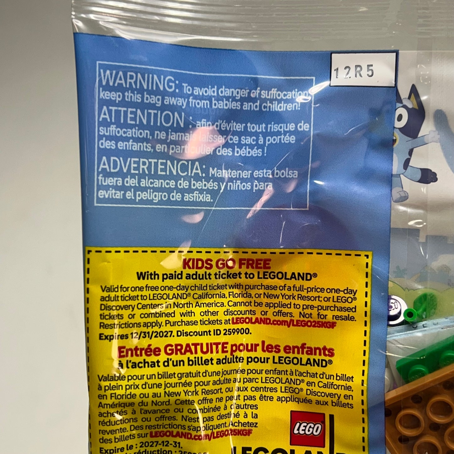 LEGO Bluey & Chattermax Tea Party Building Toy For Kids Ages 4+ 33 Piece 30687