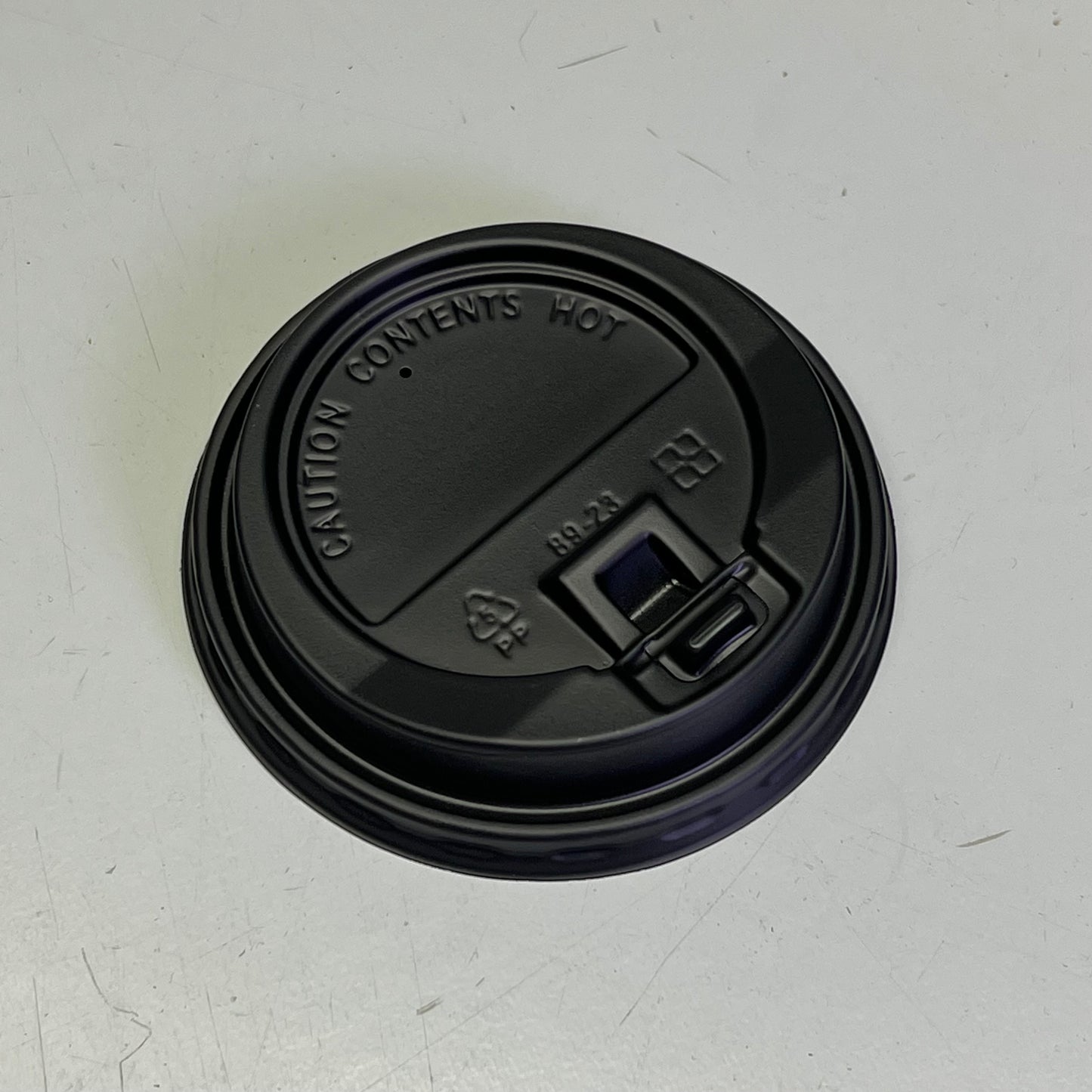 ZA@ SURGE SUPPLY CO (1,000 PACK) Hot Cup Lid 16oz, 20oz & 24oz Black HCLID