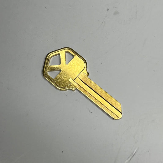 TAYLOR (250 PACK) Bin Pack Key Blanks Brass Finish KW1-BR-250PK