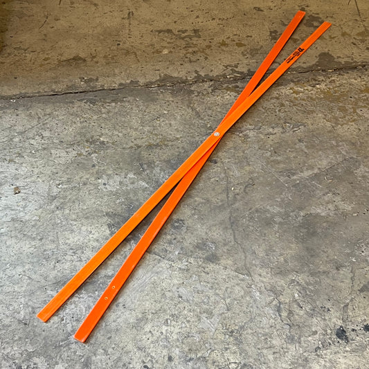 TRAFFIX SIGN Orange Skate Rails Sz 66.5"L x 1.2"W Y211548