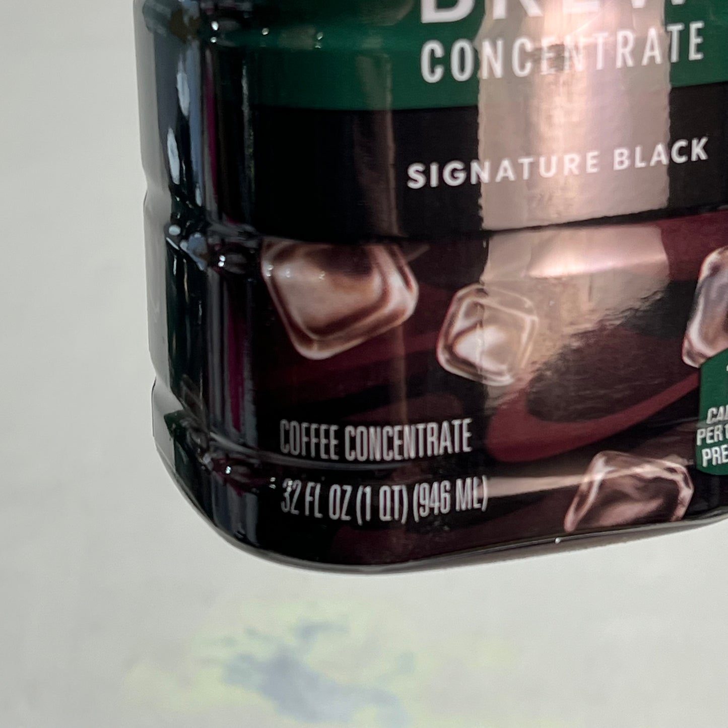 STARBUCKS (6 PACK) Cold Brew Concentrate Signature Black 32 fl oz BB 01/26