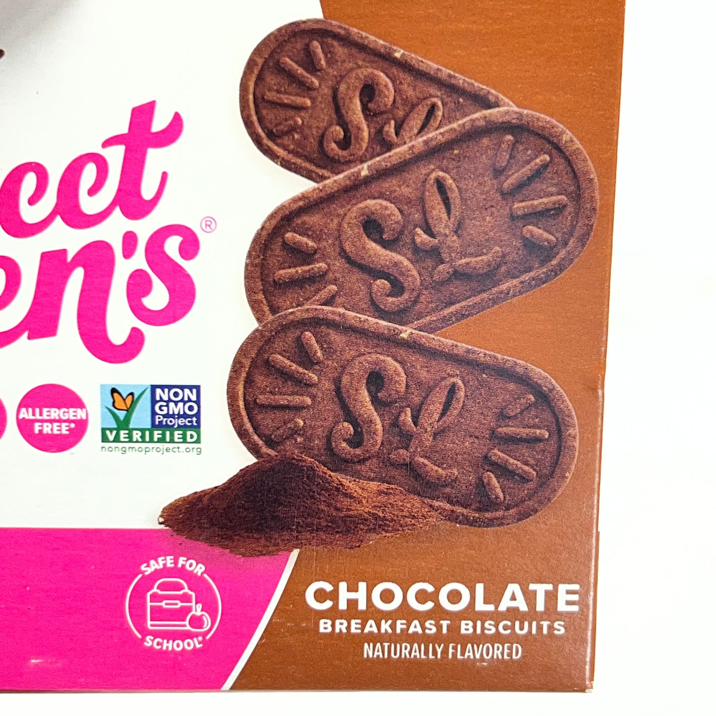 SWEET LOREN'S (2 PACK of 5) Chocolate Breakfast Biscuits 1.6 oz BB 12/26