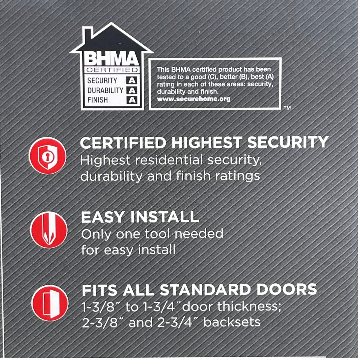 KWIKSET Smartkey Security Dual Key Door Knob Dead Bolt Satin Nickel (New Other)