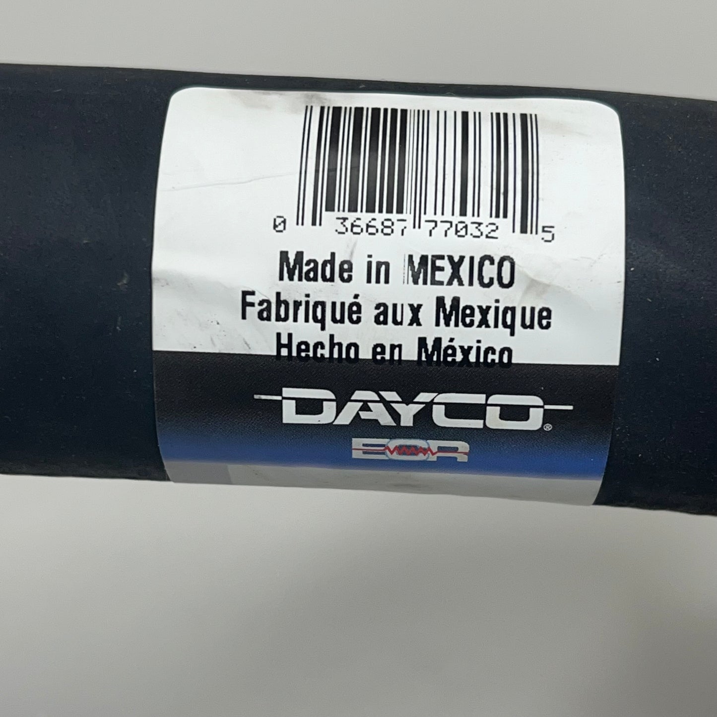 DAYCO Radiator Coolant Hose Single I.D. Hose Type Trunk Height 24 1/2in 72488