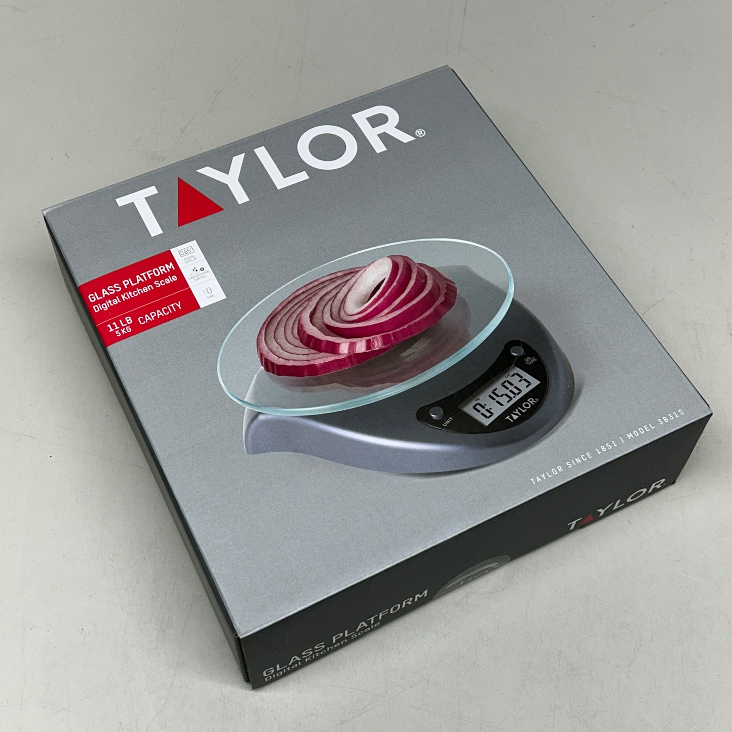 TAYLOR Multi-Purpose Digital Kitchen Scale 3831S (New)