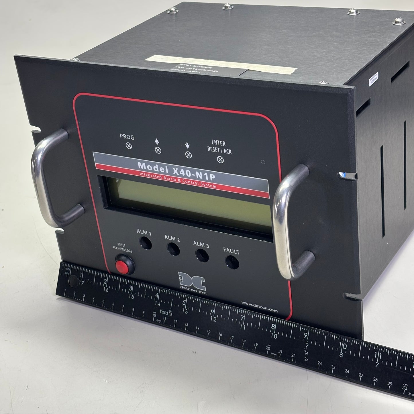 DETCON INC. Integrated Alarm & Control System X40-32-N1P CONTROLLER