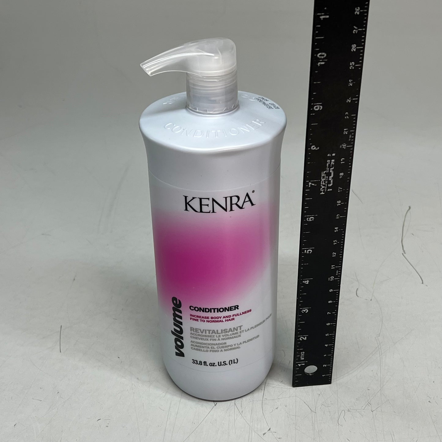 KENRA Volume Conditioner For Body & Fullness In Fine Hair Pump Bottle 33.8fl oz
