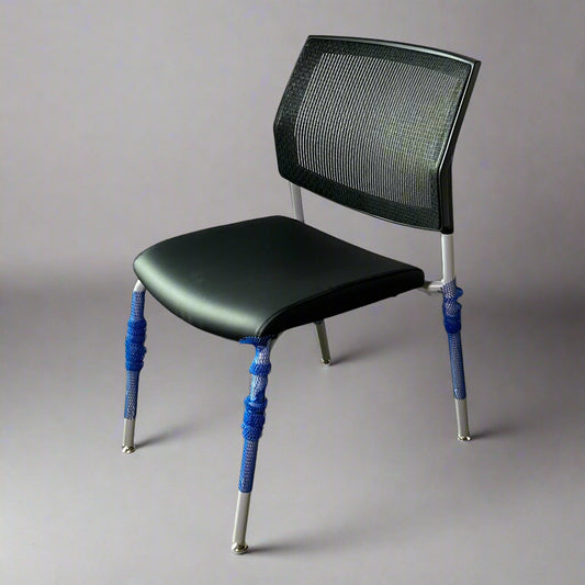 SITONIT SEATING Focus Side Chair Sz 19" L x 18" W x 35" H, Black 36-0129