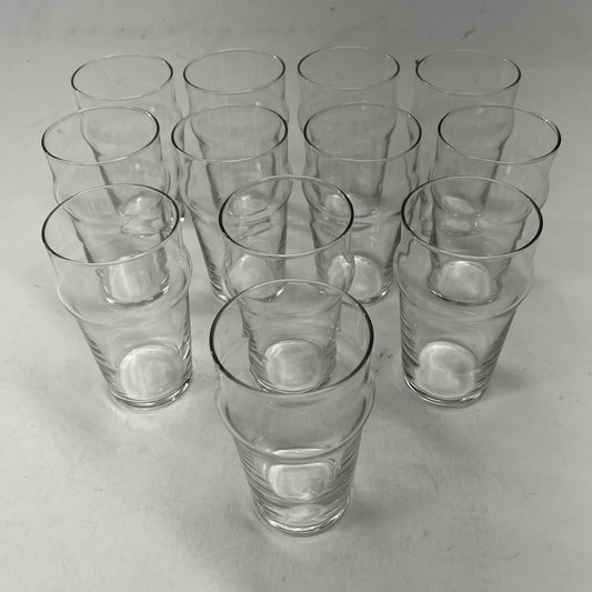 BORMIOLI ROCCO (12 PACK) Nonix Beer Glass Thermal & Shock Resistant  19 oz Clear