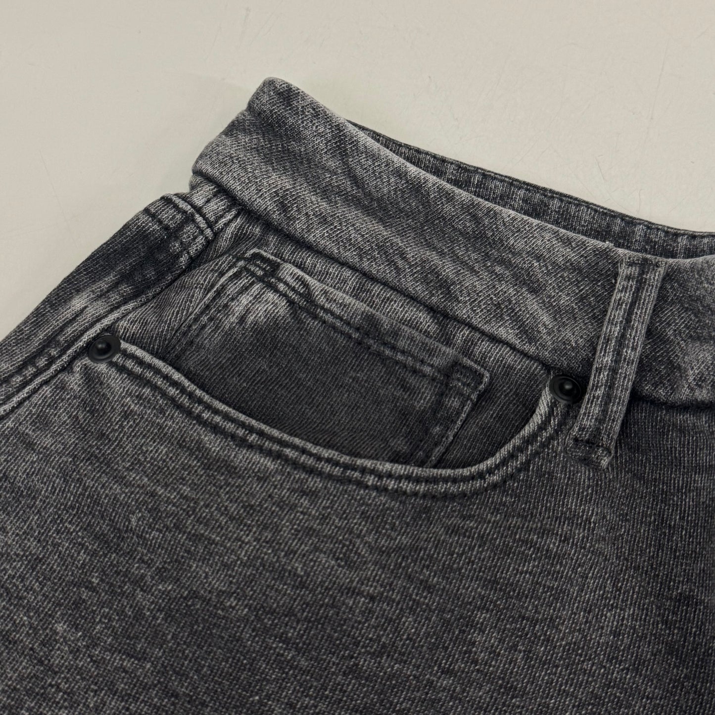 GOOD AMERICAN Jeanius Good Skate Jeans Women's Sz 12 Black GS0409BVN