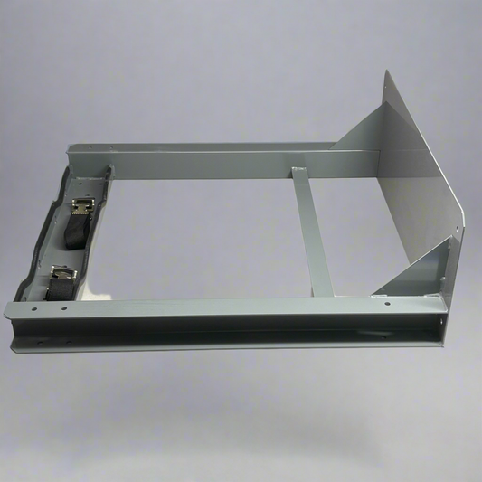 JUSTRITE Gas Cylinder Stand 2 Cylinder Capacity 28"x30" Grey 35288