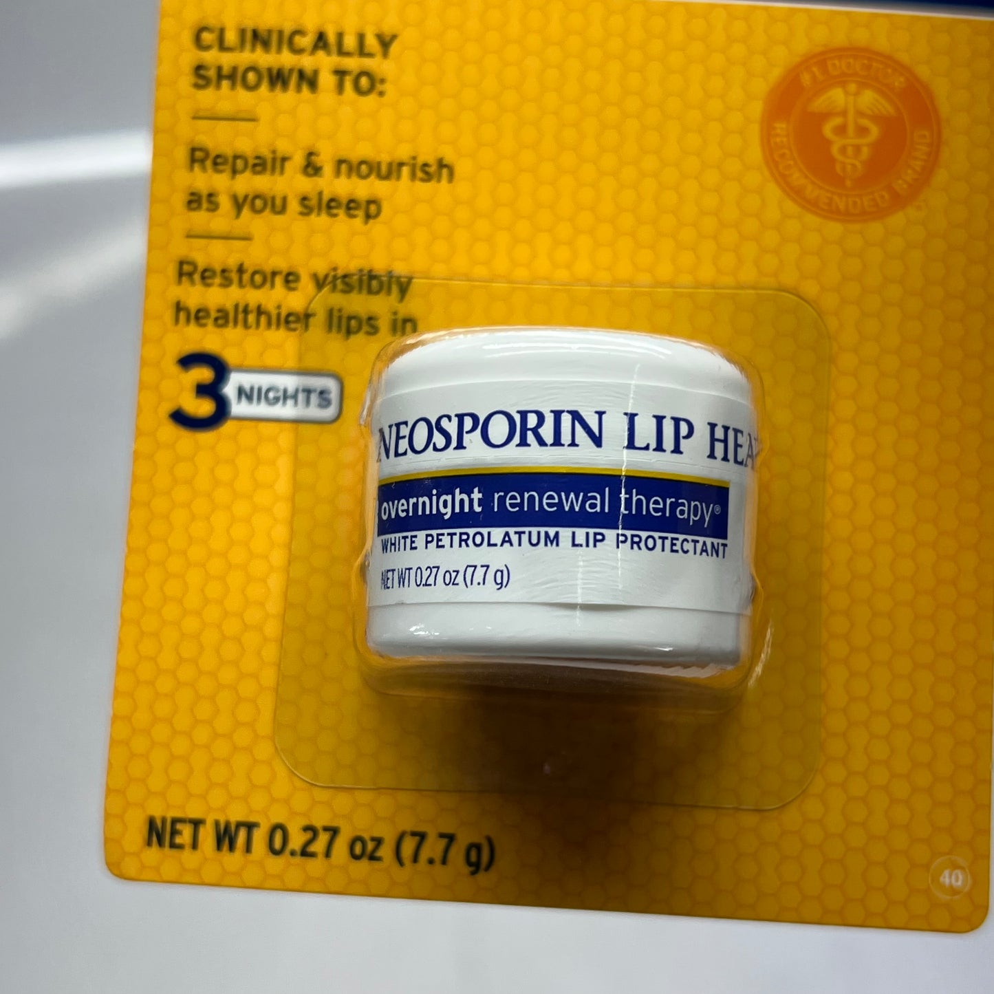NEOSPORIN  (3 PACK) Lip Health Overnight Renewal Therapy  0.27 oz BB 03/25