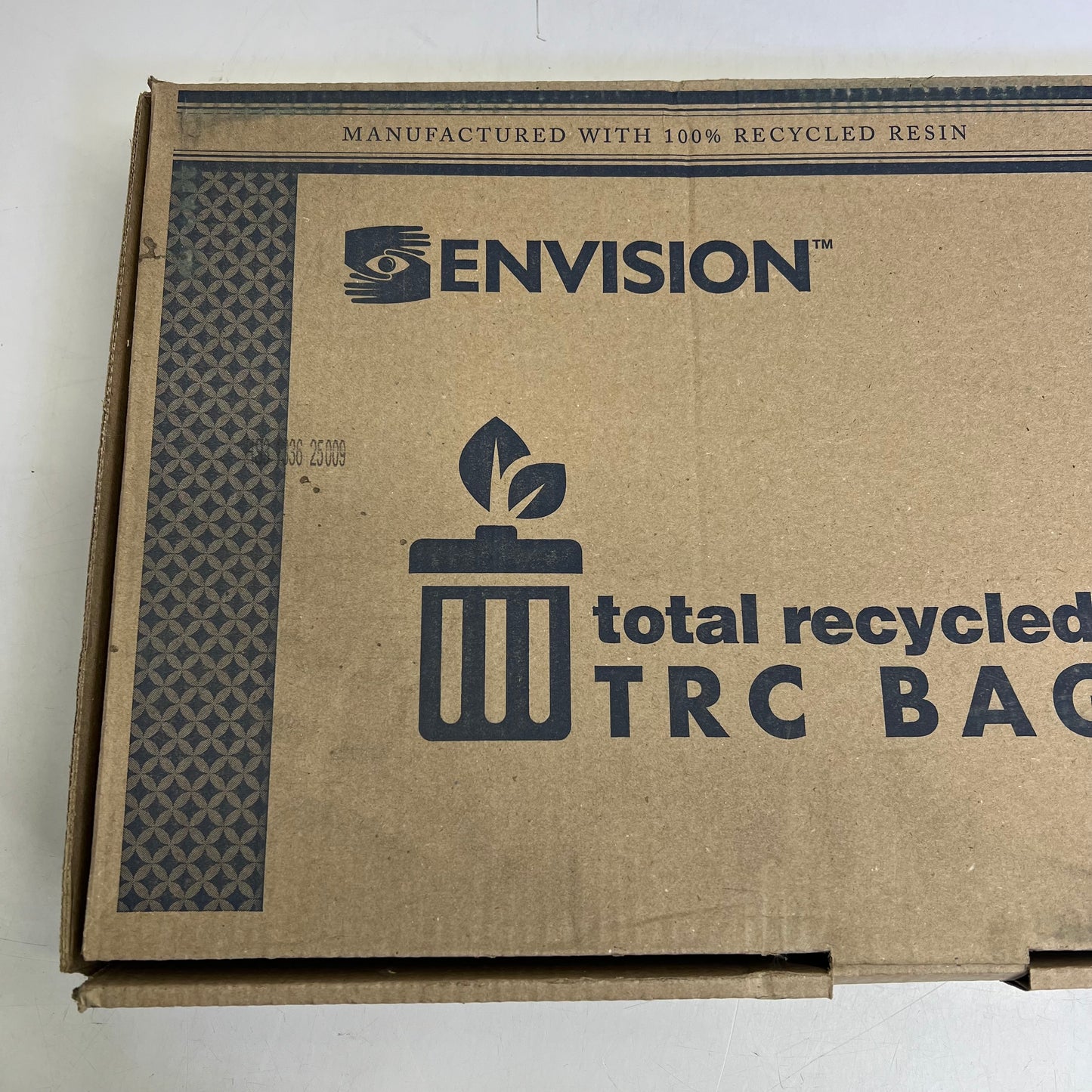 ZA@ ABILITY ONE (100 BAGS) Total Recycled Trash Bag 55-60 Gal Black TRC-3860