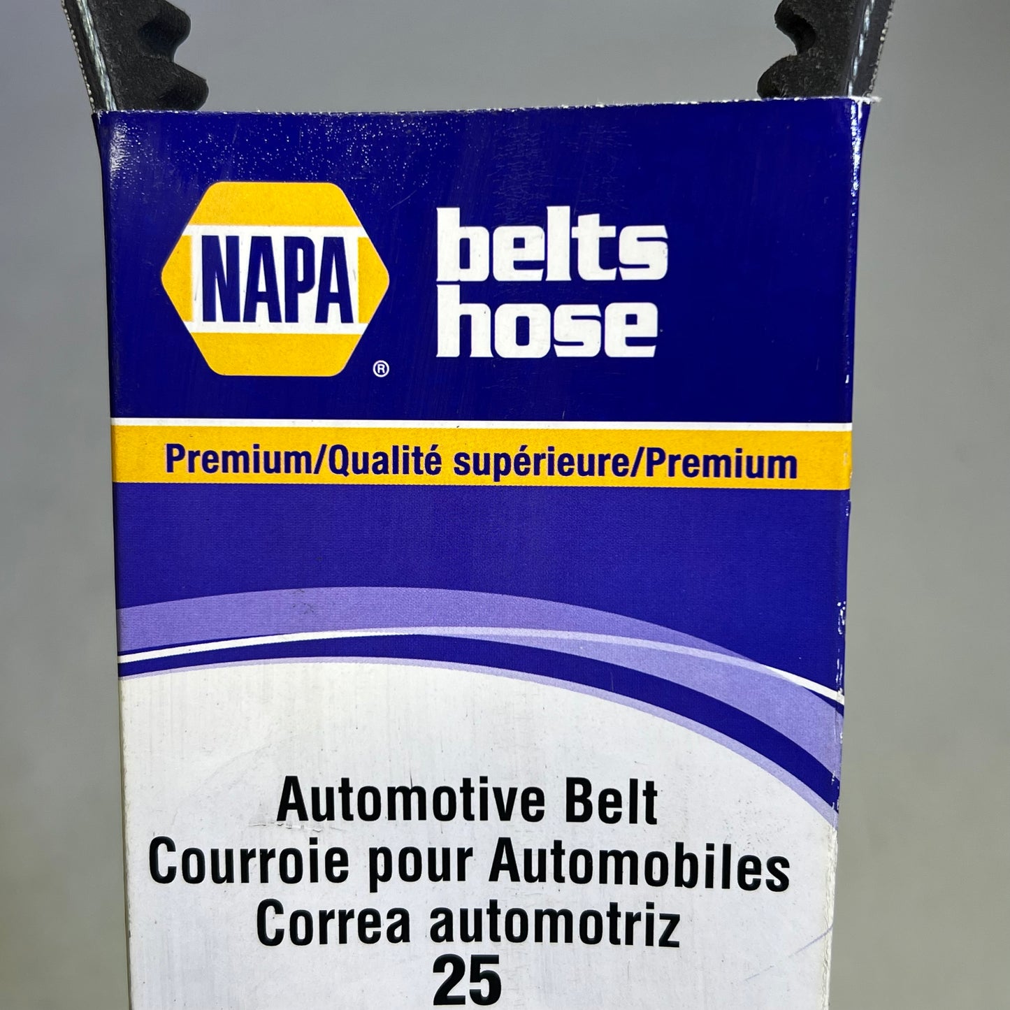 NAPA Automotive Belt Double Cog 49.50" Effective Length Black 22495