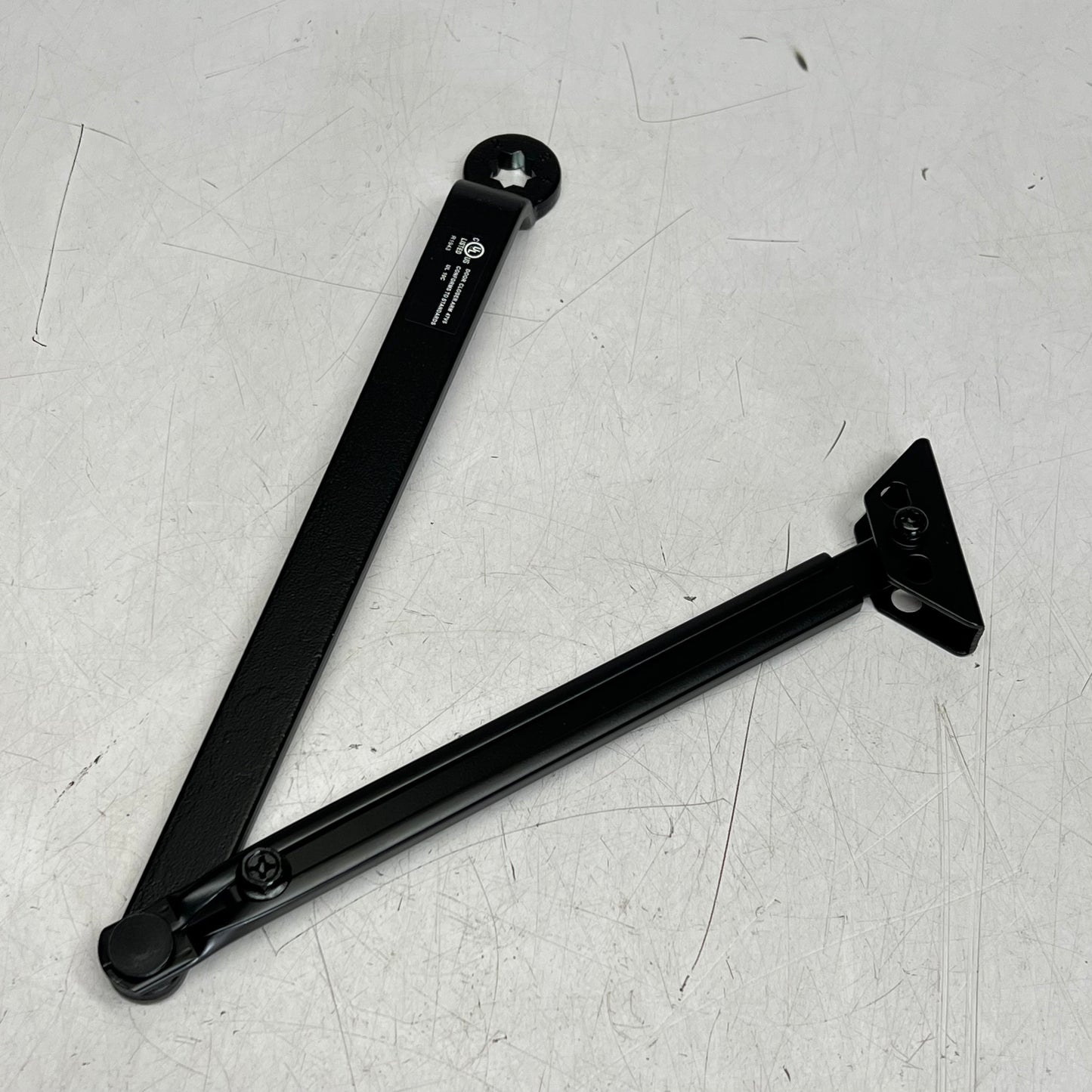 FALCON SC60 Series Regular Arm W/ Pa Bracket Closer Fully Adjustable Black SC61A