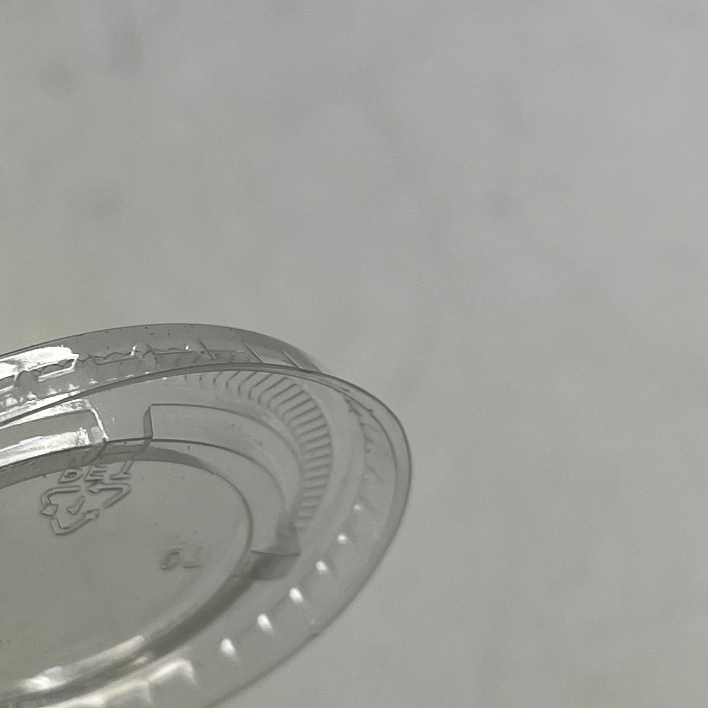 ZA@ EVOPAK Portion Cup Lid (LID ONLY) FIts 1.5/ 2 / 2.5oz Clear LPC2 (Distressed Box)