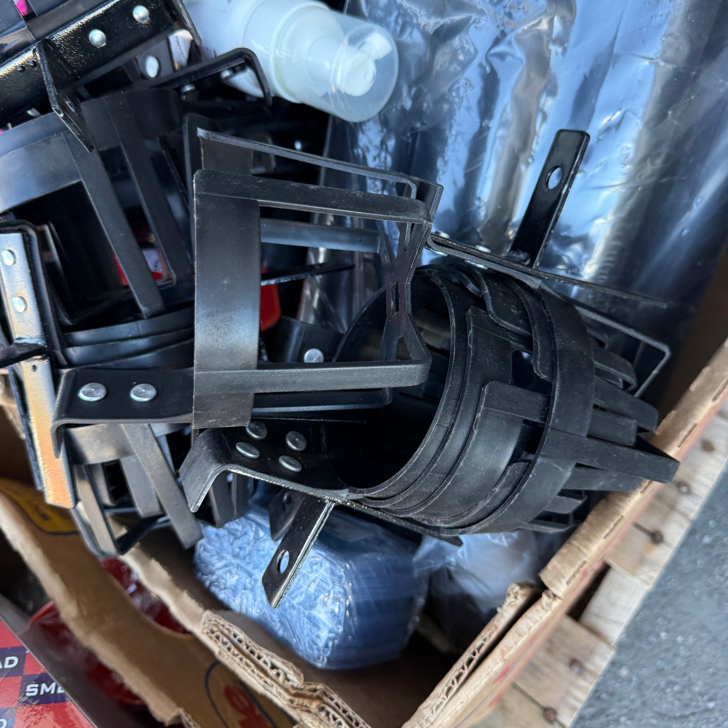 ZA@ Pallet of MIXED Industrial, RAWVELO Energy Gel, Paper Bags, Pipes, Expired Pregnancy Tests, & More! (AS-IS)