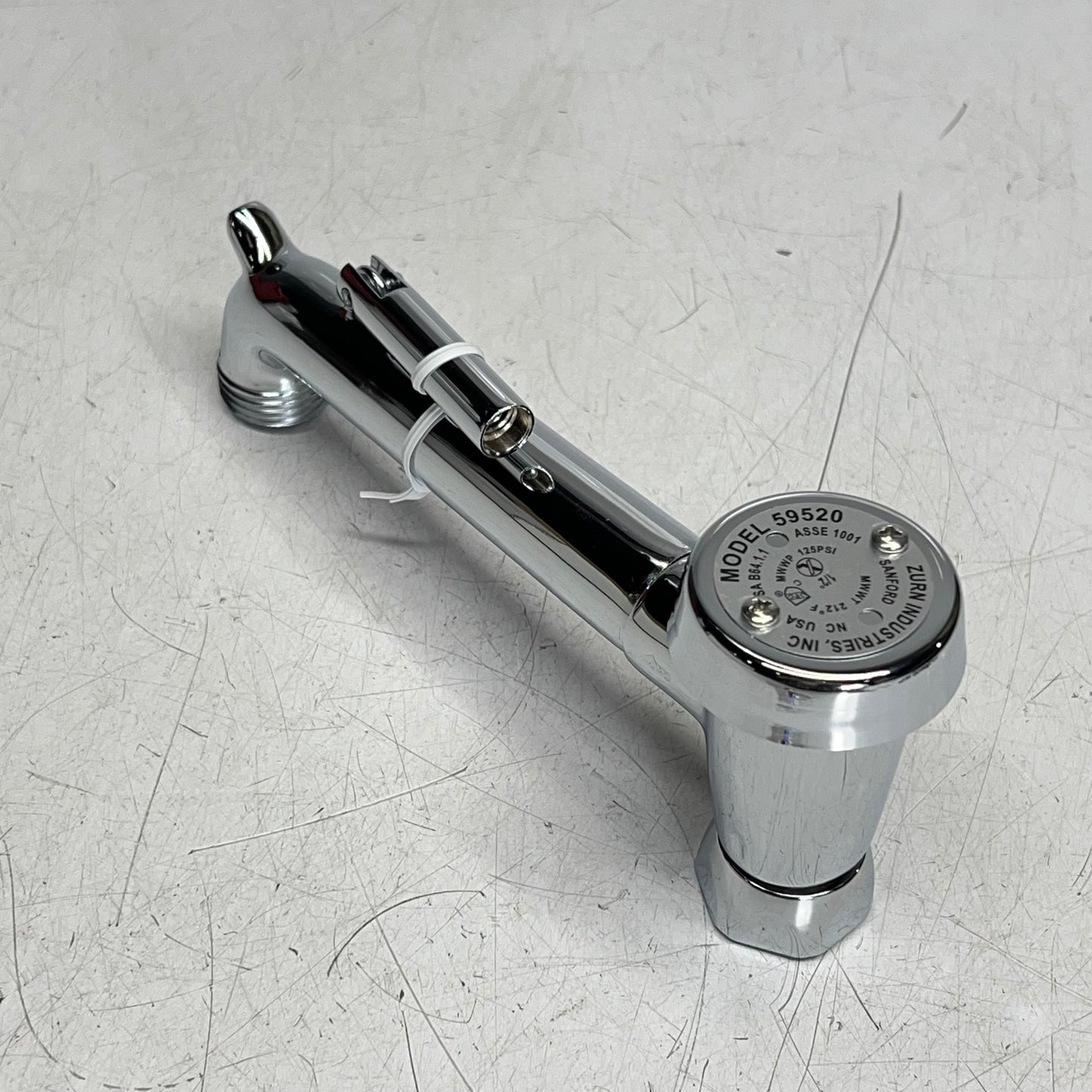 ZURN Wall-Mount Sink Faucet 6" Vacuum Breaker Spout Chrome Z843M1-XL-CS