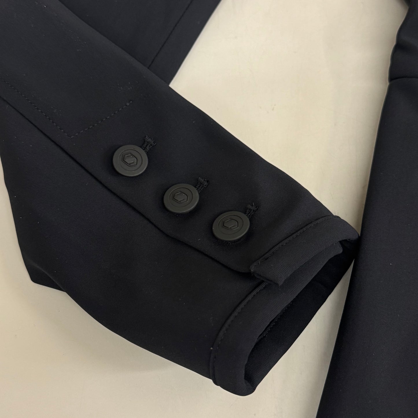 SAMSHIELD Frac Equestrian Jacket w/ Tail Coat Women's Sz US 6, UK, 8, FR 36 Black