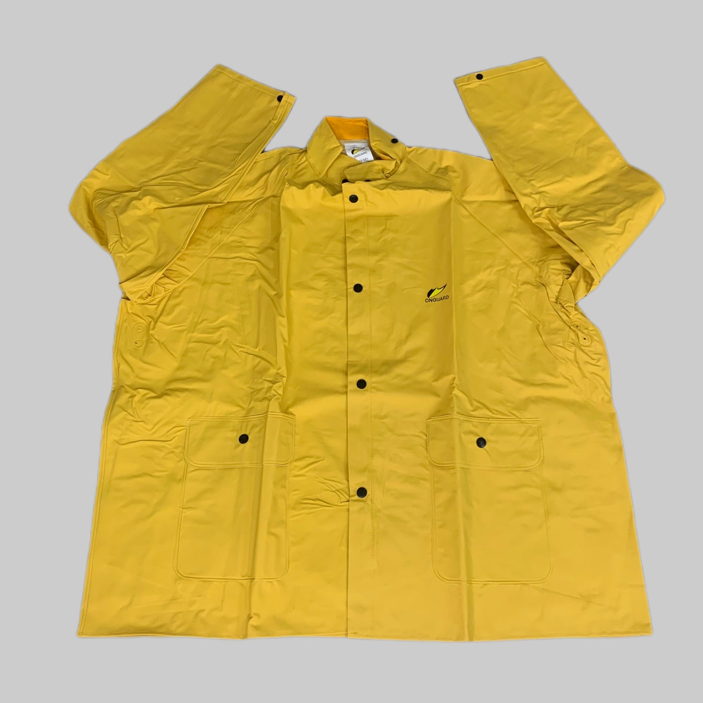 ONGAURD INDUSTRIES 3 Piece Protective Clothing Unisex SZ 3XL Yellow 76515CCR-Sitex