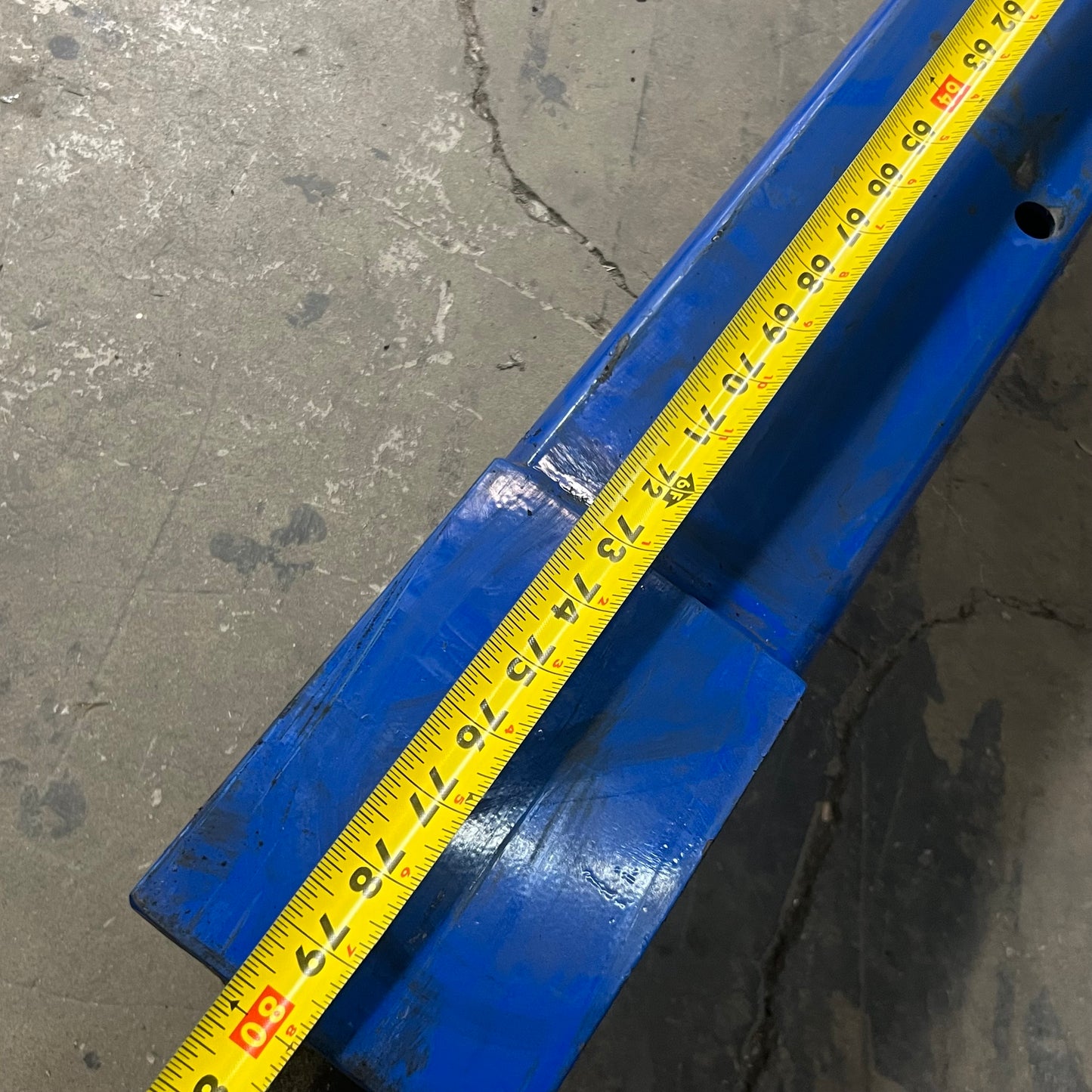 OTC Deluxe Floor Crane 1820 Capacity: 4,400 LBS Blue/Grey (AS-IS, Dirty)