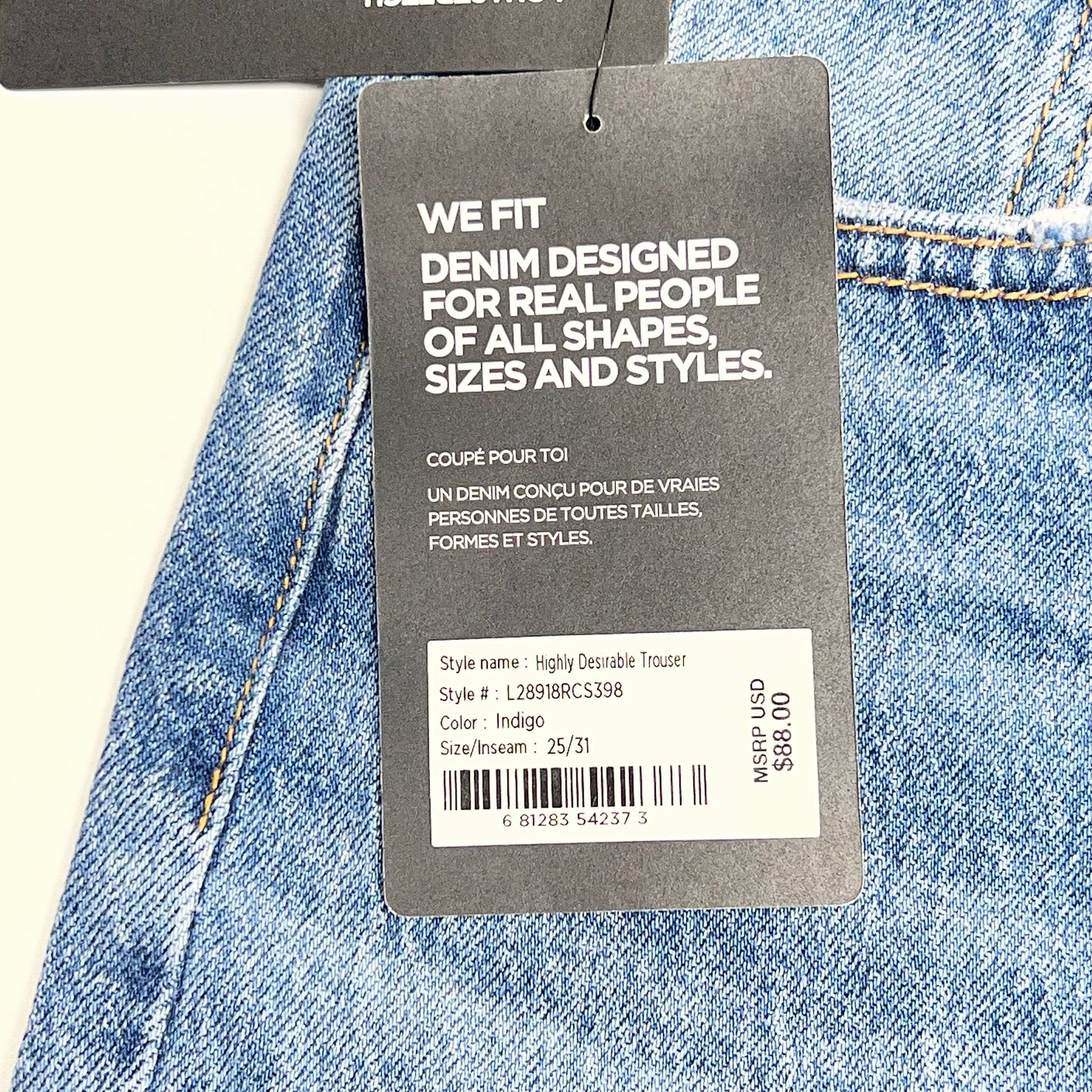 SILVER JEANS CO Highly Desirable High Rise Jeans Women's Sz 25/31 Medium Wash