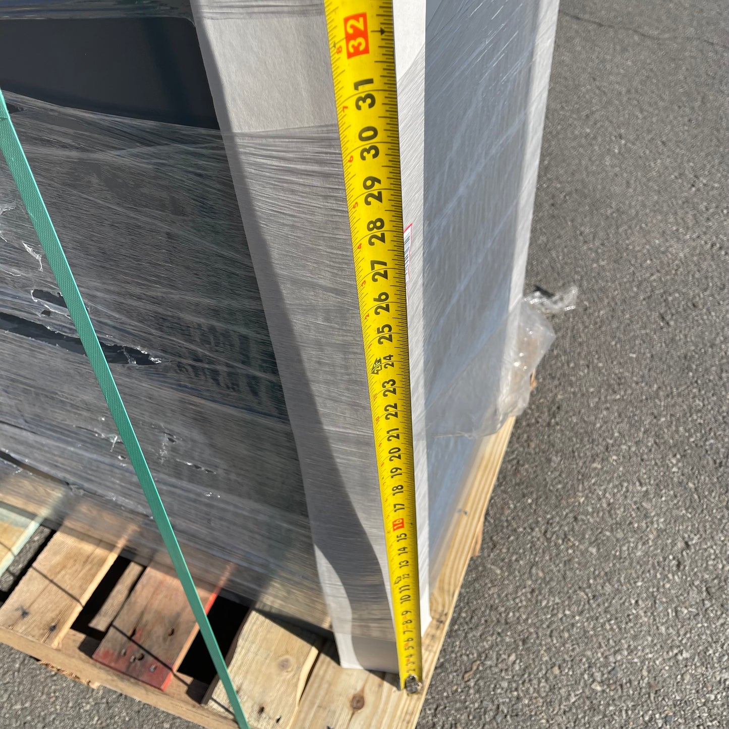 Z@ JAMCO Double-Walled Fire Resistant Security Cabinet 65”x34”x18” Grey BR23GP (A)