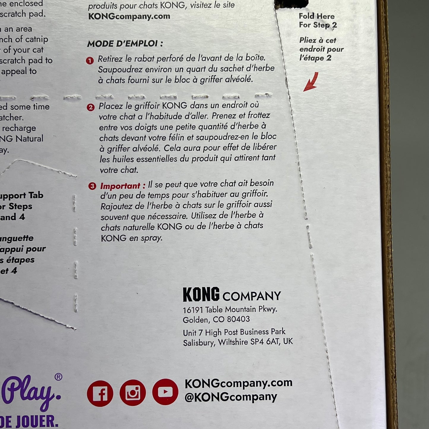 KONG (2 PACK) Naturals Pop-Up Incline Scratcher W/ Catnip 19" x 10" x 1" CS11