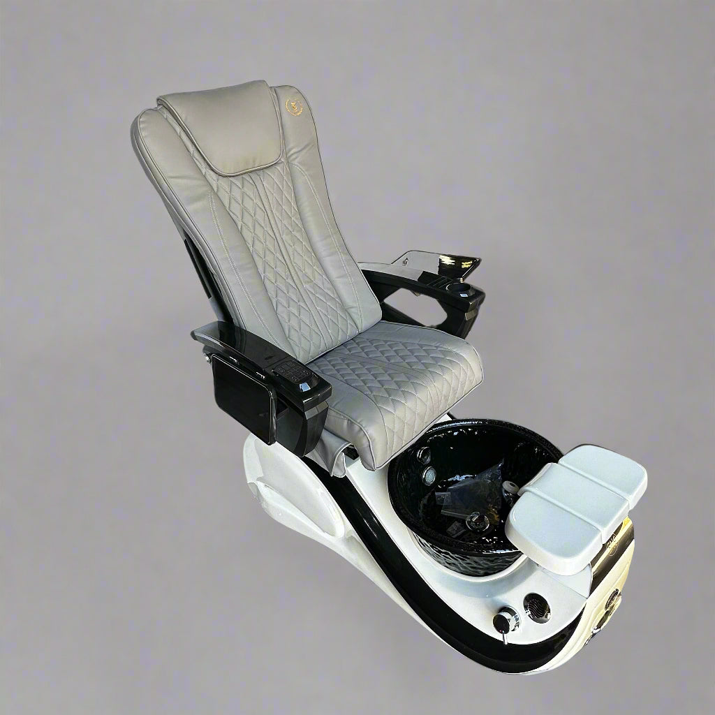 SNE Pedicure Spa Tub Sz 51" L x 46" W x 42" H, (3 Boxes) Light Grey SNE 201