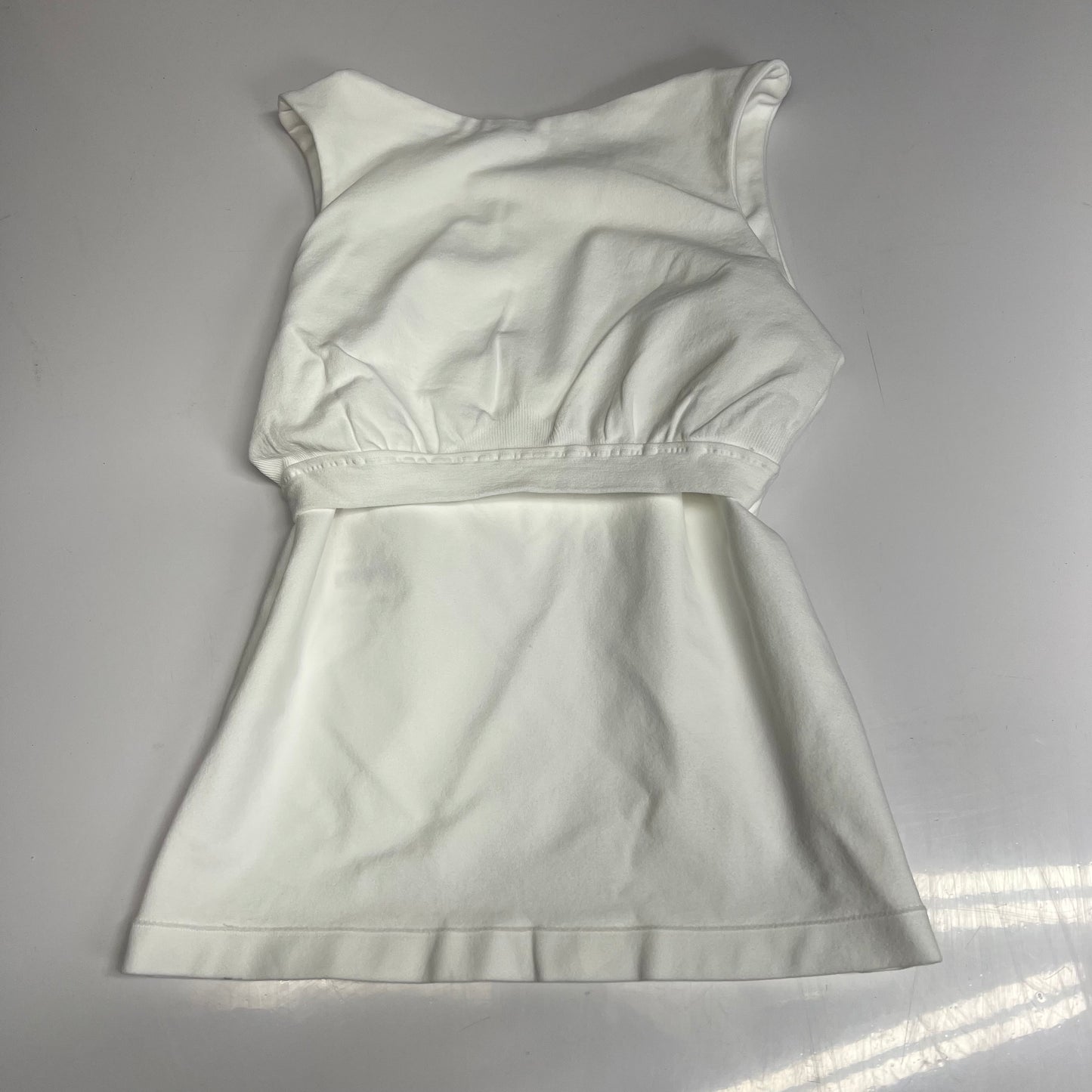 FREE PEOPLE Clean Lines Cami Women's Sz L/XL White SCT1502-1100