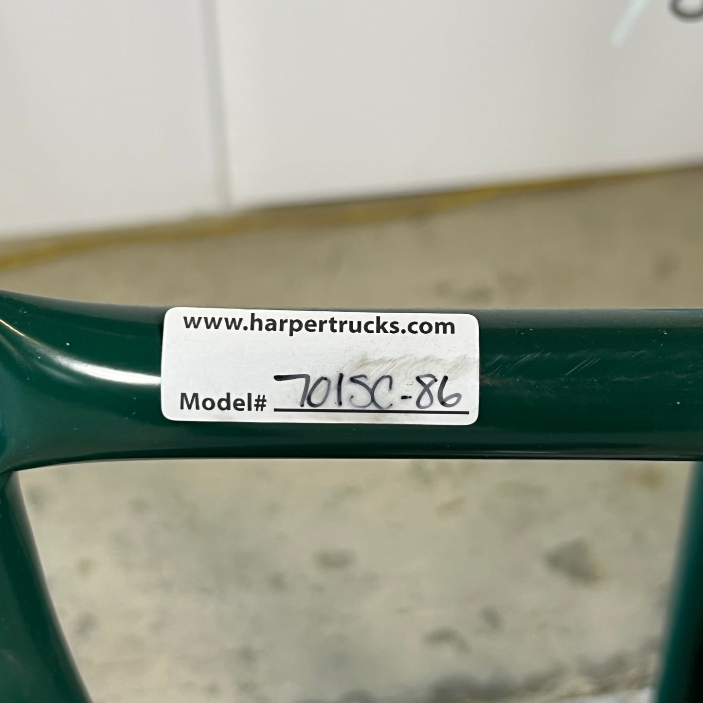 HARPER Heavy Duty Hand Truck Sz 49" H X 14" L X 14" W Dark Green 701SC-86