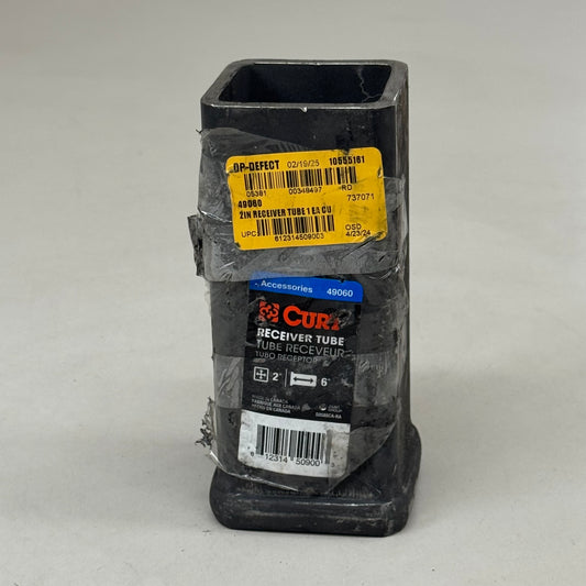 CURT Raw Steel 2" Receiver Tubing 6" Overall Length 49060 (New Other-Slight Cosmetic Damage)