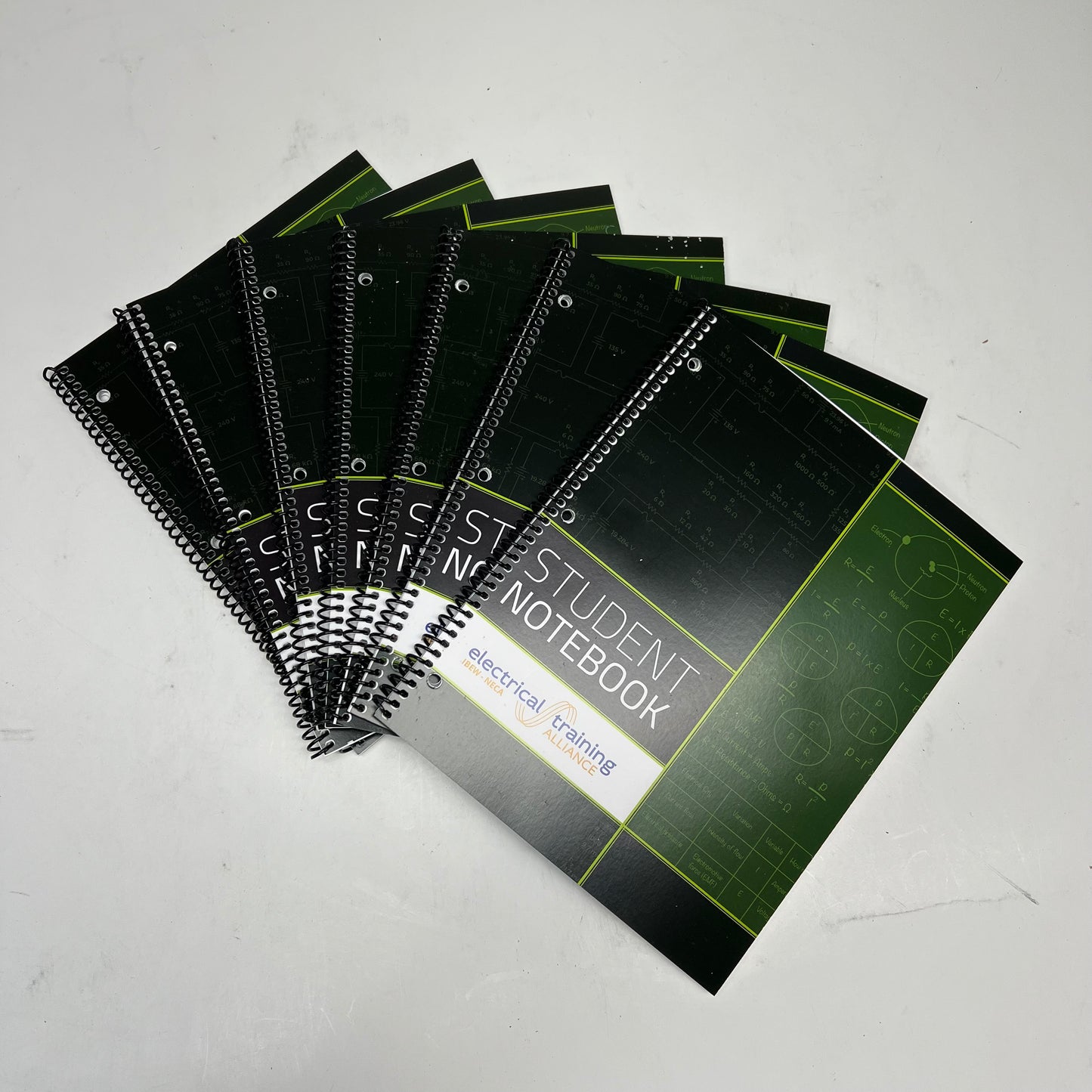 ZA@ ELECTRICAL TRAINING ALLIANCE  (7 PACK) Paperback Spiral Bound Student Notebook
