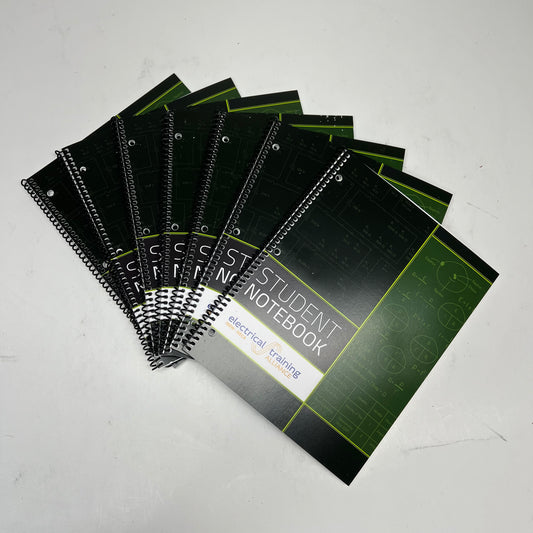 ZA@ ELECTRICAL TRAINING ALLIANCE  (7 PACK) Paperback Spiral Bound Student Notebook