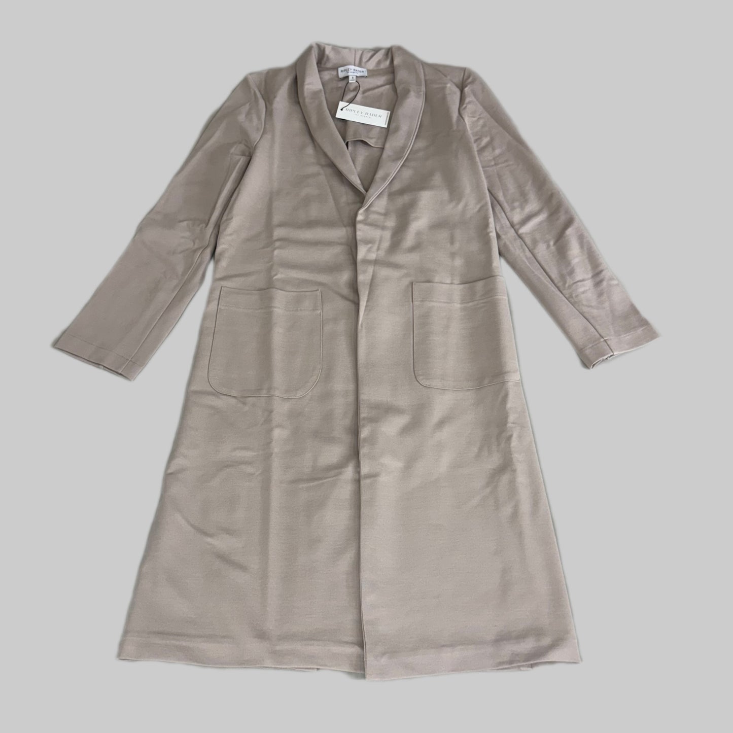 RIPLEY RADER Limited Edition Ponte Knit Smoking Jacket Women's XS Clay 1325-CY1