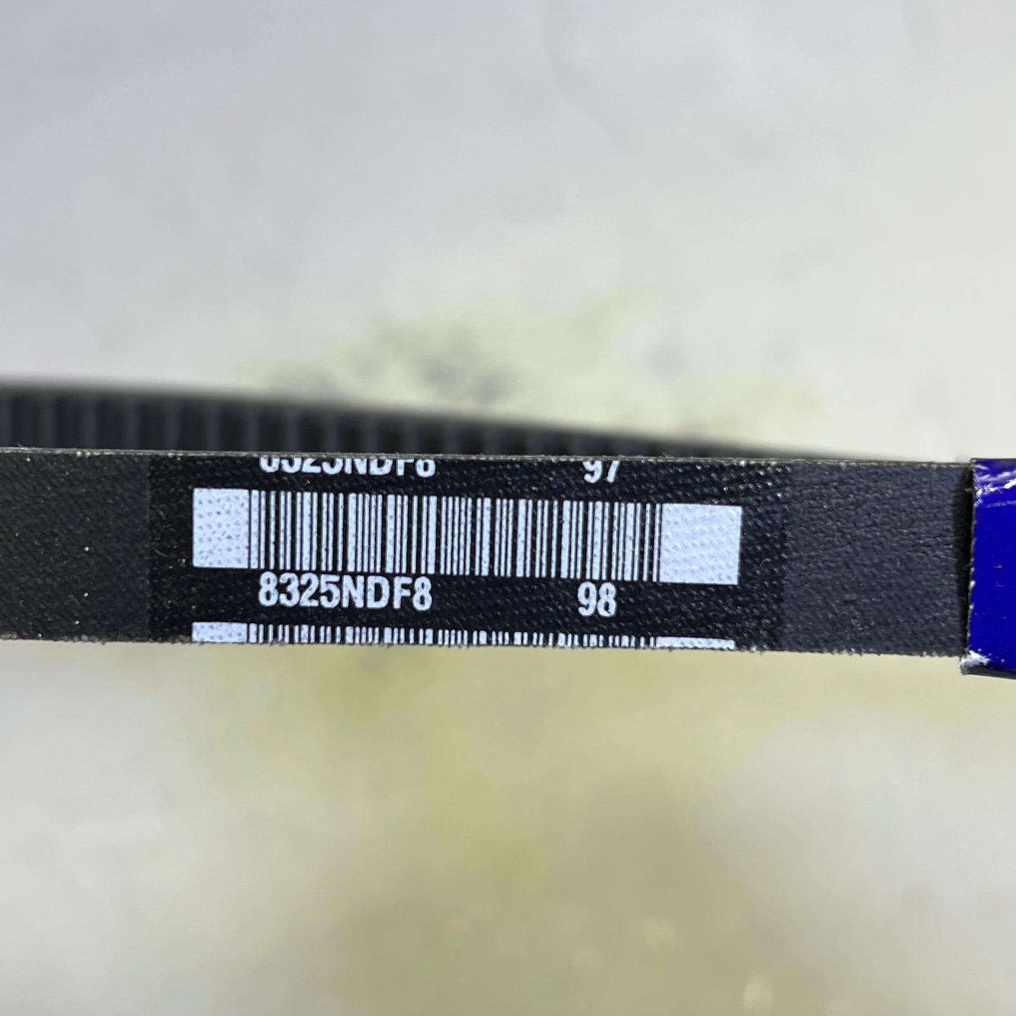 NAPA Automotive Belt Double Cog 49.50" Effective Length Black 22495