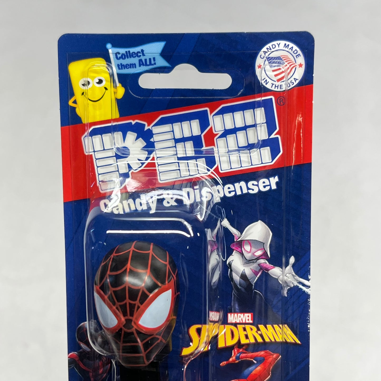 PEZ (12 PACK) Spiderman Charactors Candy Dispensers W/ Candy 079116 BB 01/31